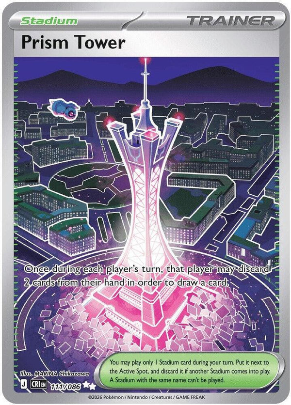 Prism Tower - 111/086 (CRI 111/086) - Pokémon