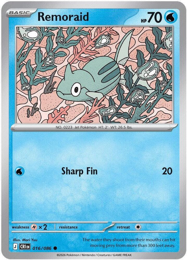 Remoraid (CRI 016/086) - Pokémon
