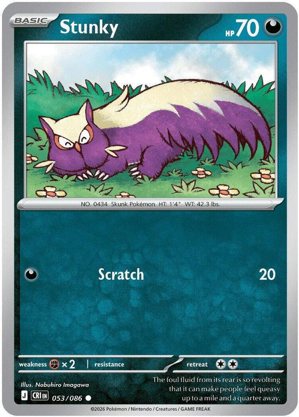 Stunky (CRI 053/086) - Pokémon