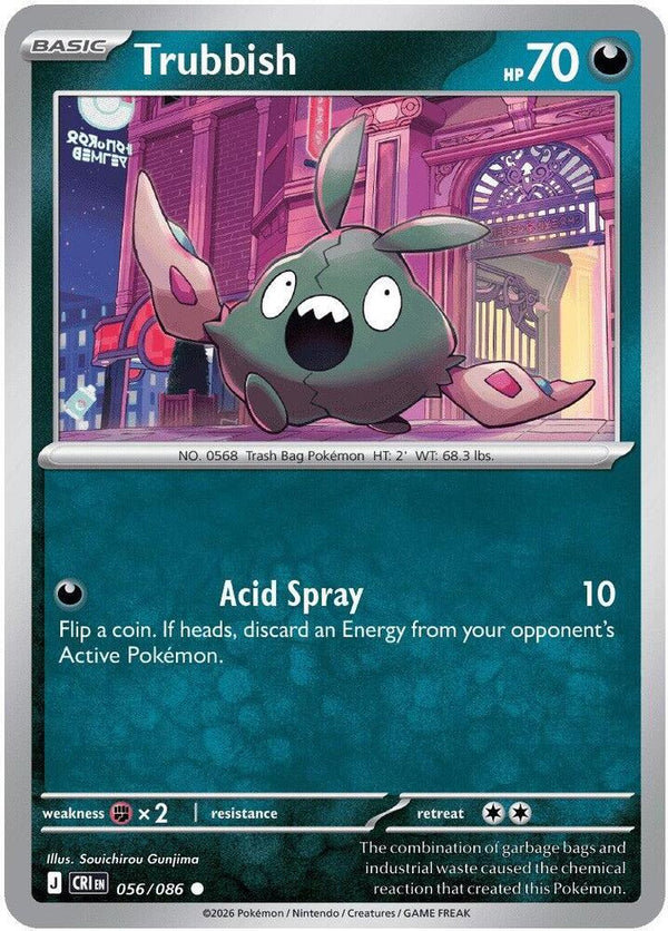 Trubbish (CRI 056/086) - Pokémon