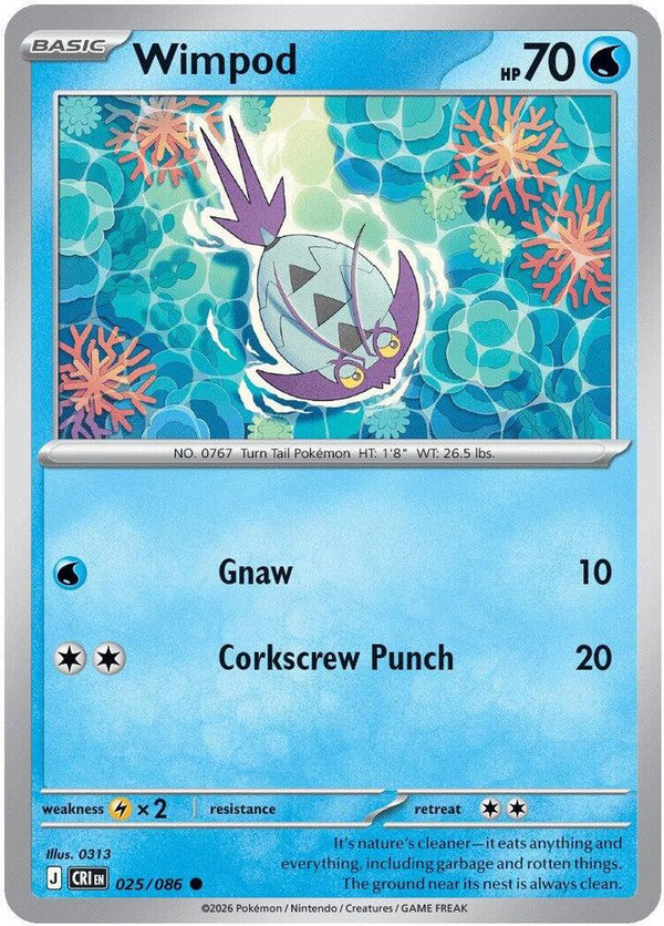 Wimpod (CRI 025/086) - Pokémon