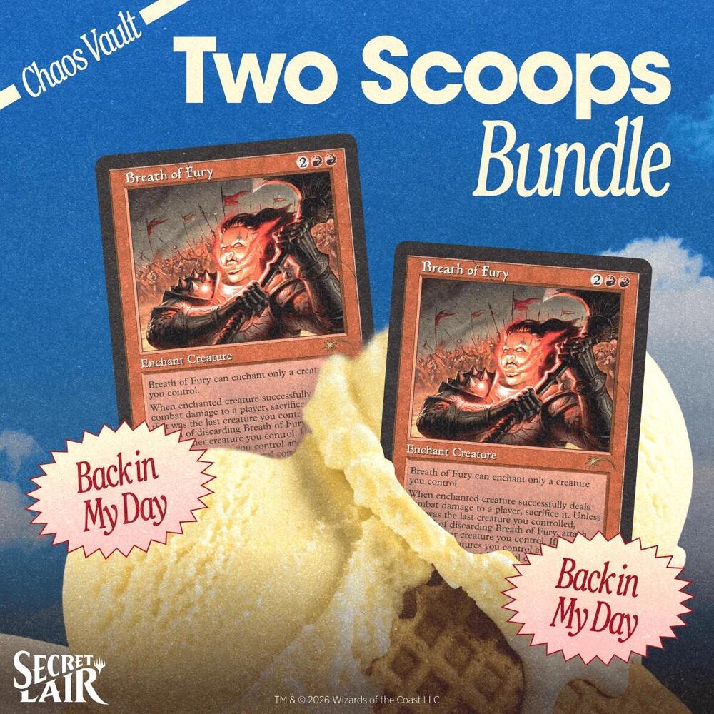 Secret Lair Drop: Two Scoops - Double Vanilla Bundle