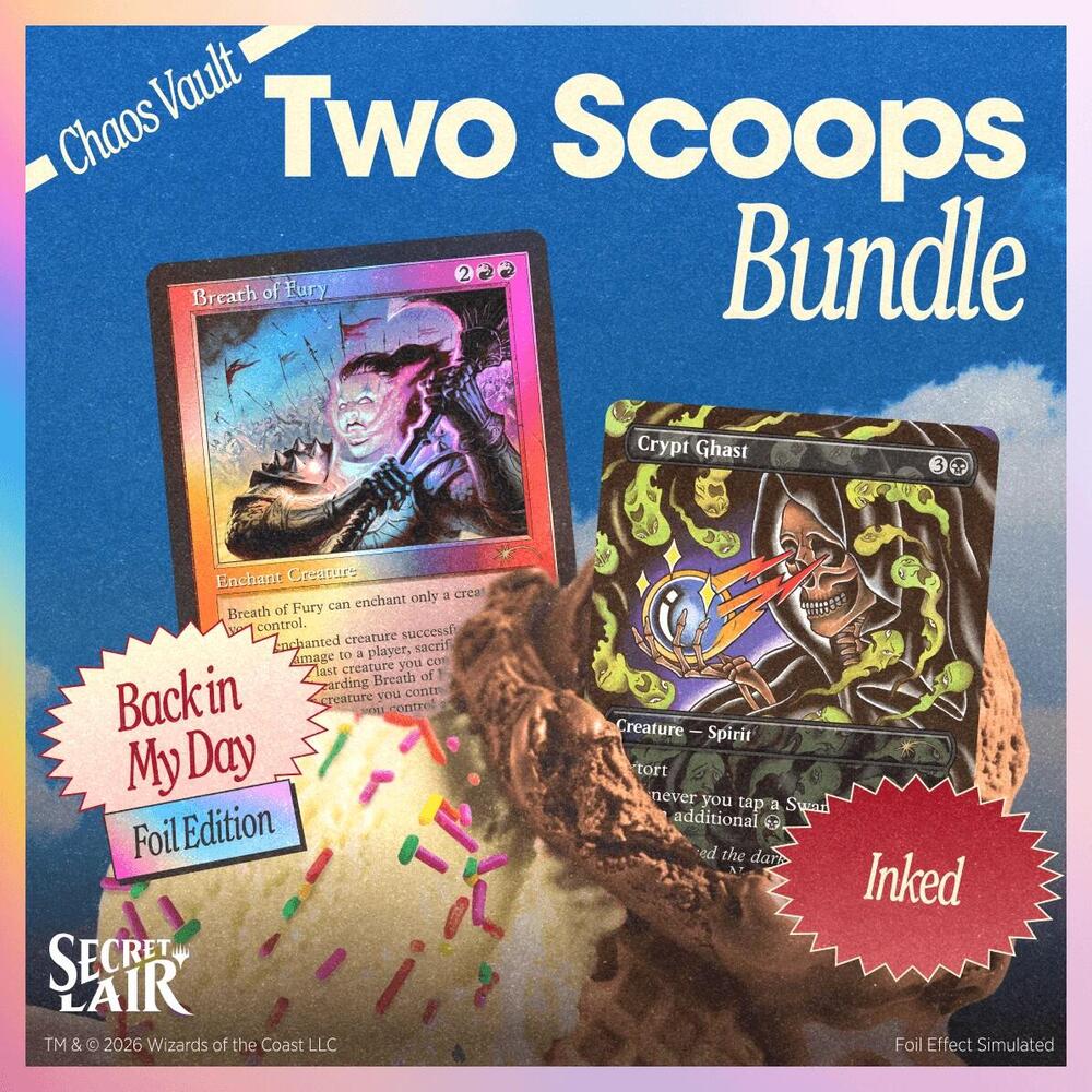 Secret Lair Drop: Two Scoops - The Vanilla Party, Chocolate Business Bundle