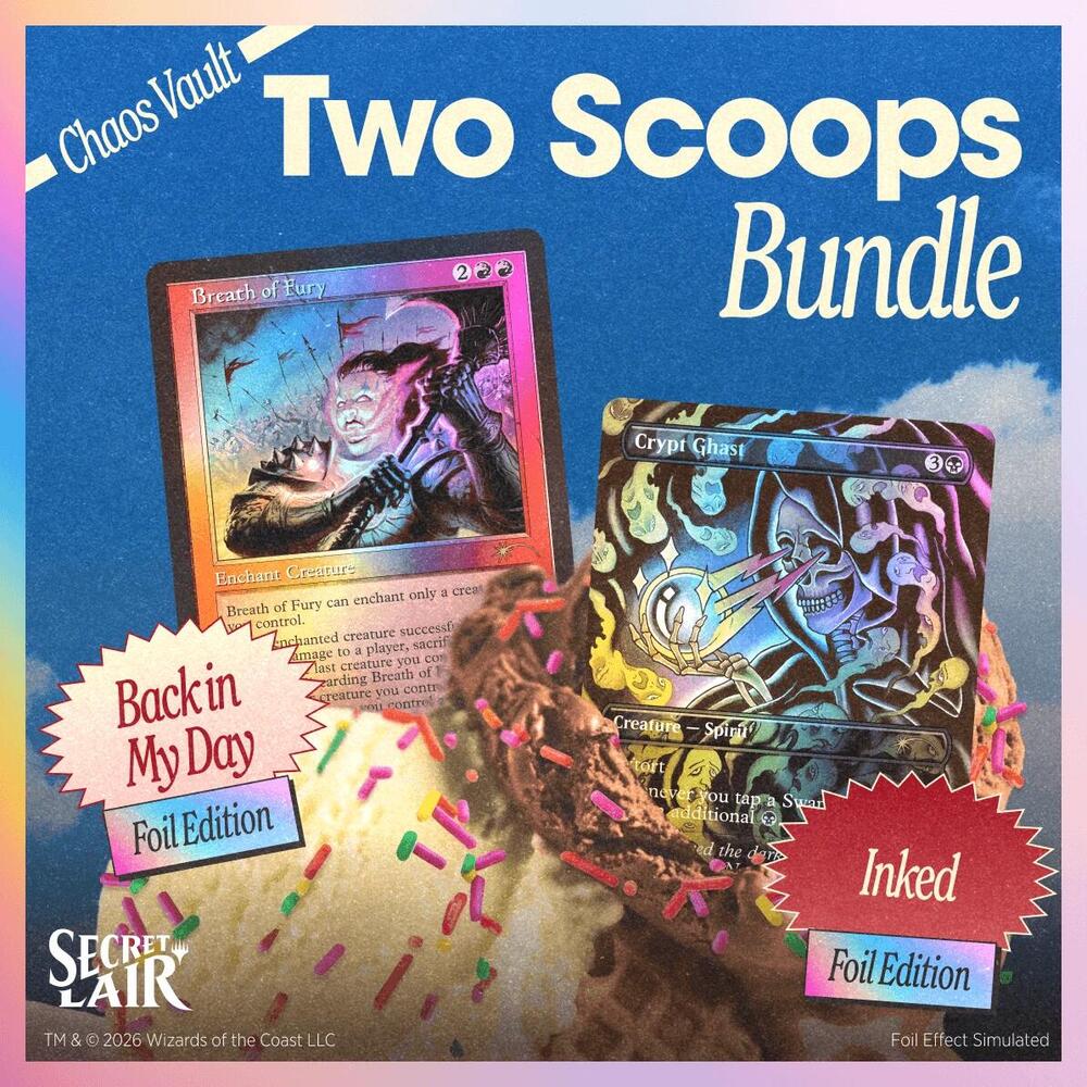 Secret Lair Drop: Two Scoops - Double Sprinkles Bundle