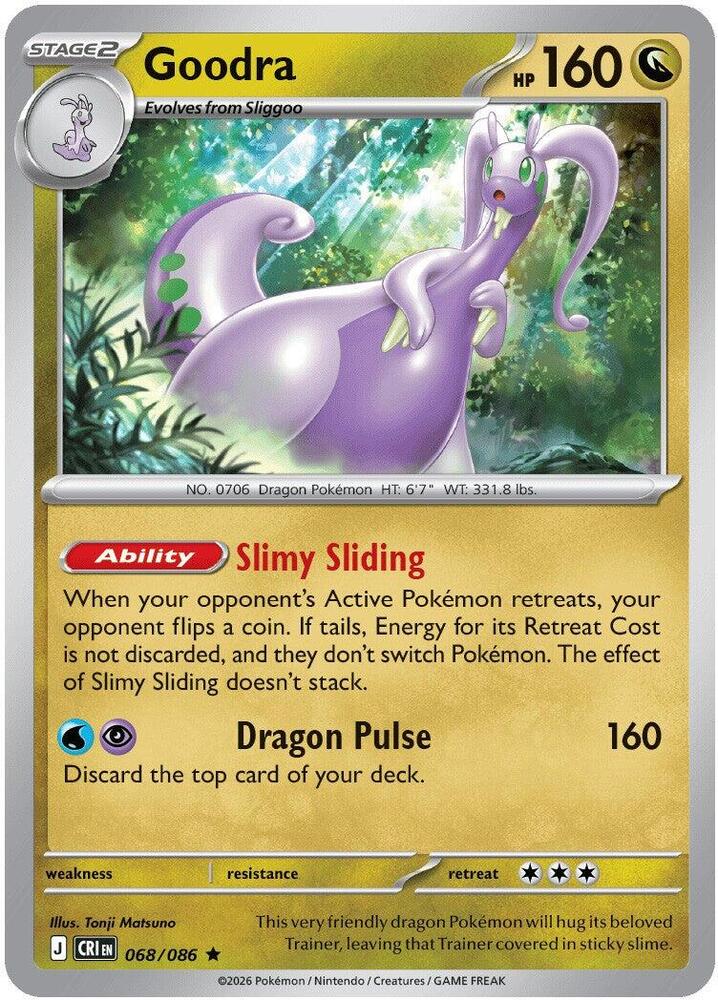 Goodra - 068/086 (Non-Holo)