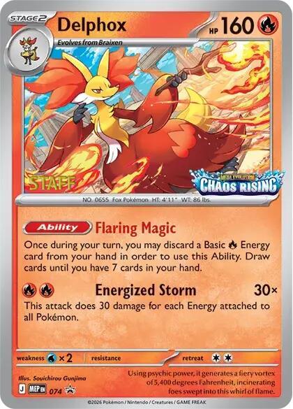 Delphox - 074 [Staff]