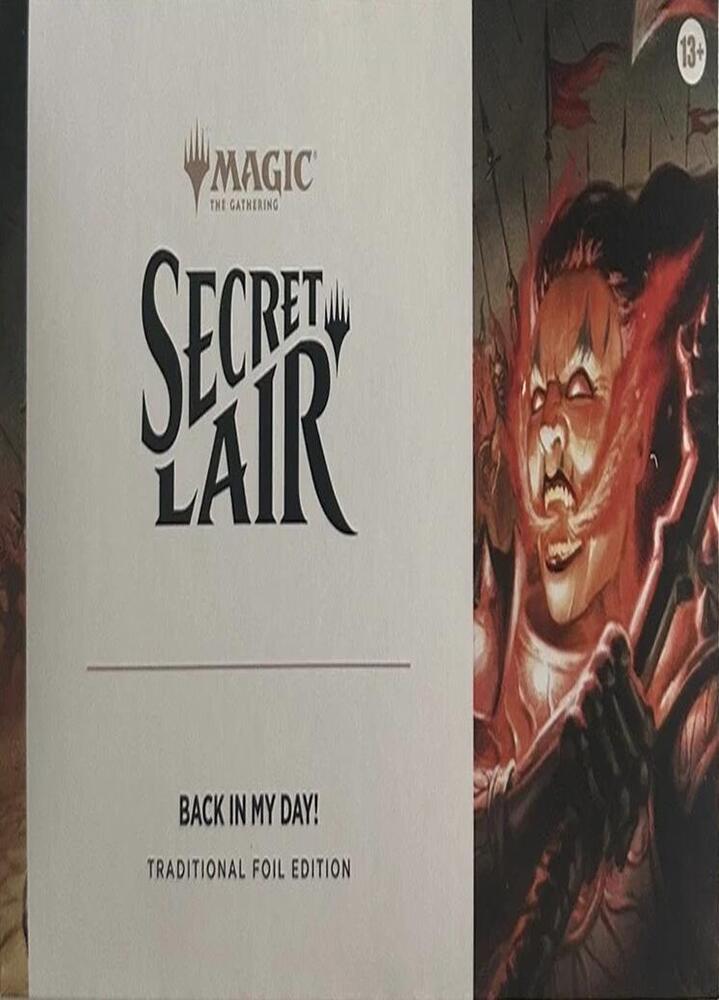 Secret Lair Drop: Back in My Day! - Traditional Foil Edition