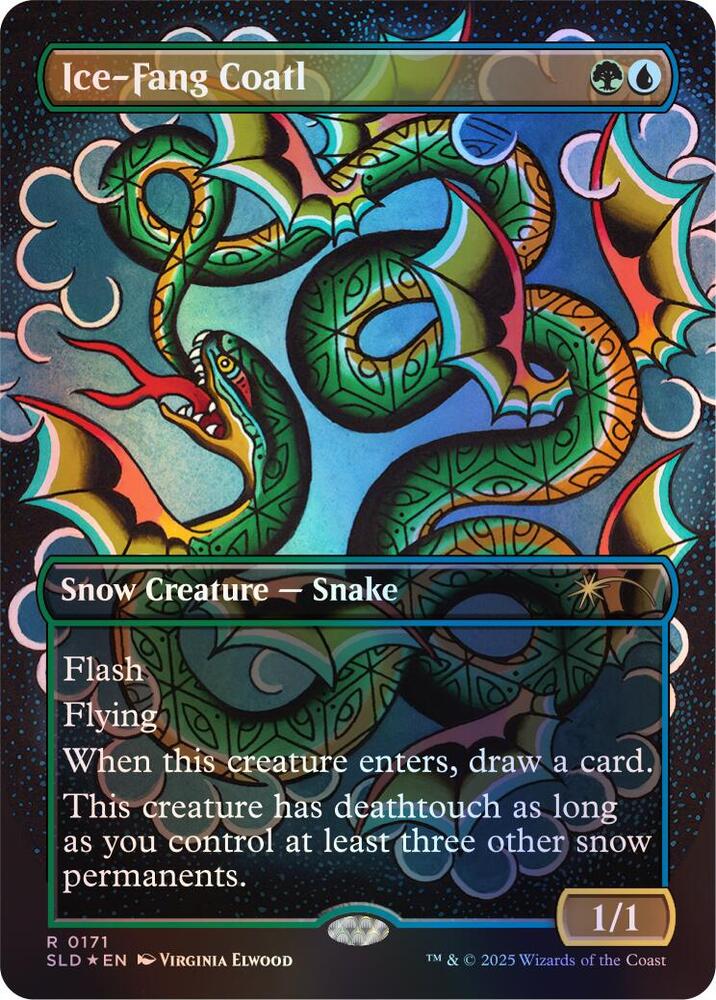 Ice-Fang Coatl (0171) (Rainbow Foil)