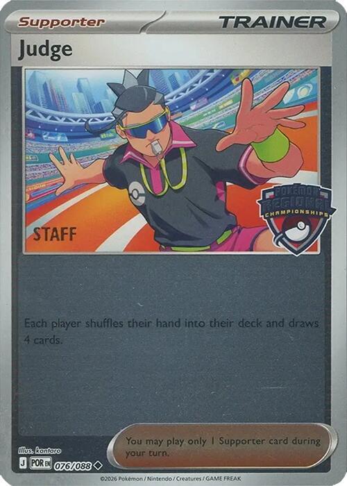 Judge - 076/088 (Regional Championships) [Staff]