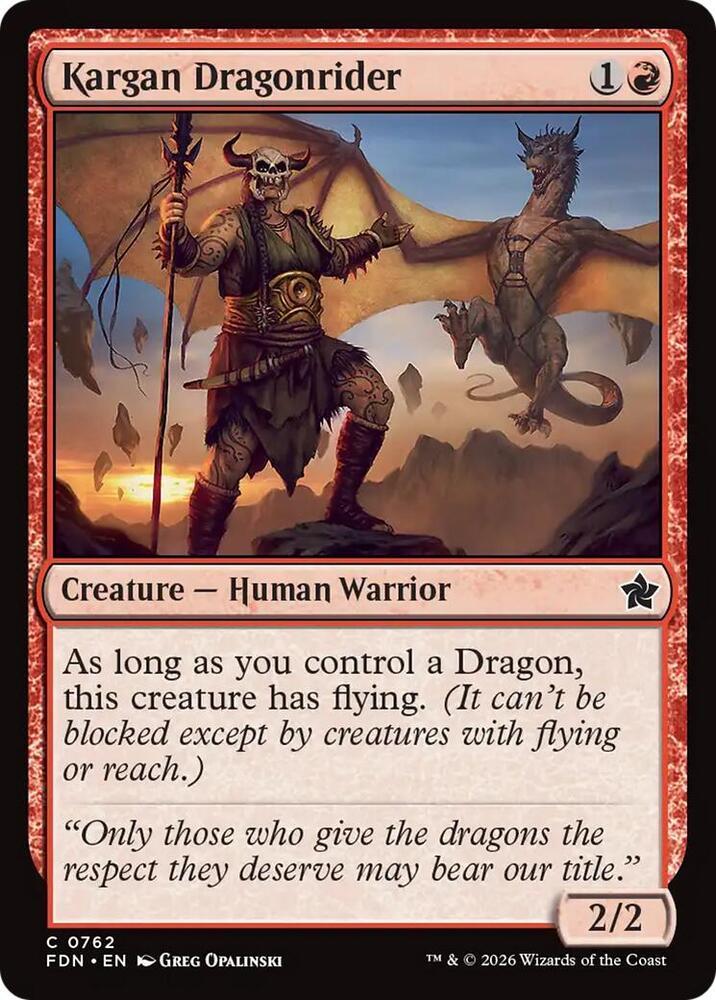 Kargan Dragonrider (0762)