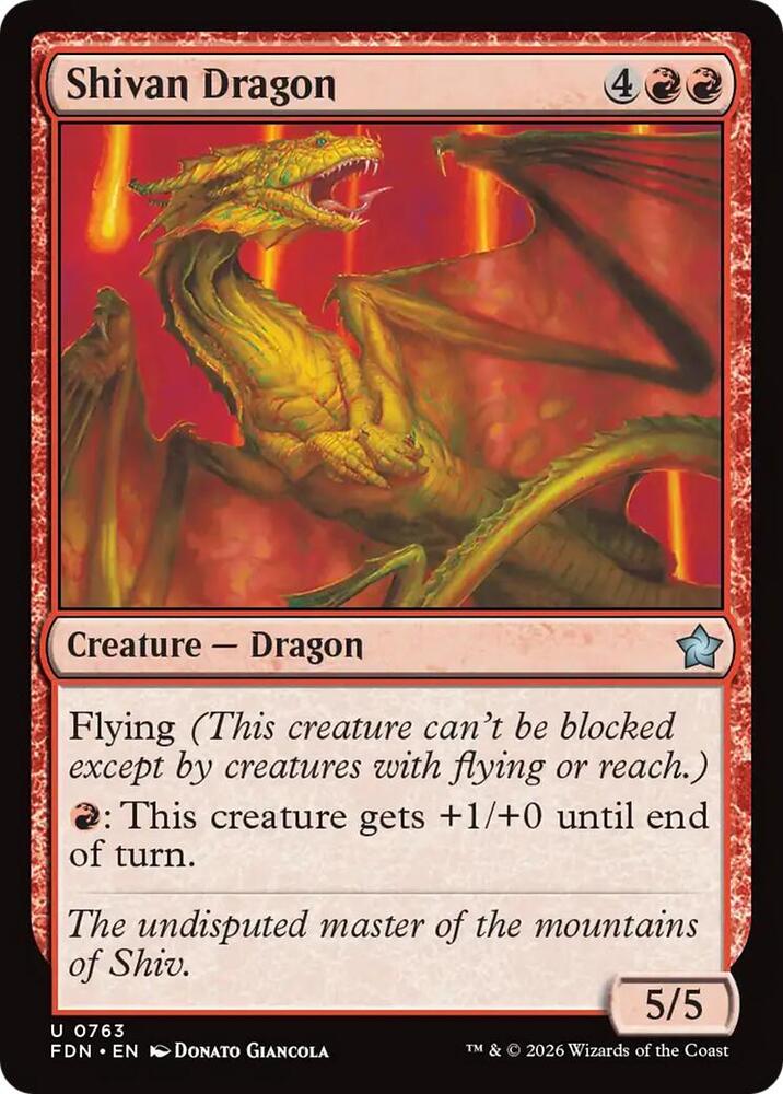 Shivan Dragon (0763)