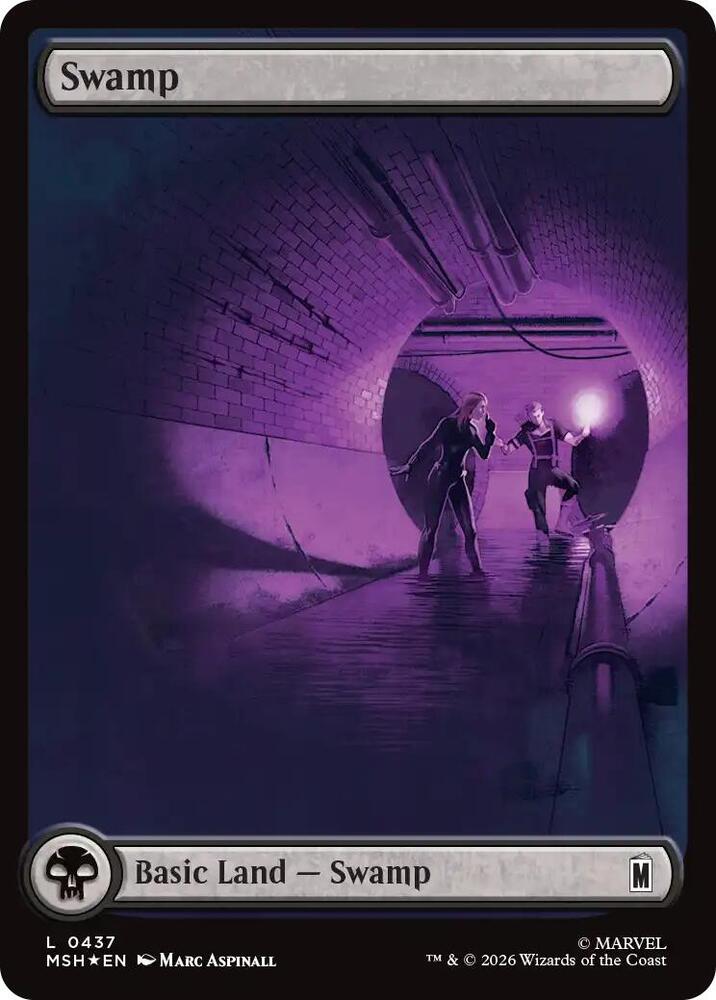 Swamp (0437) (Surge Foil)