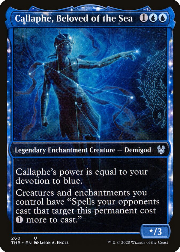 Callaphe, Beloved of the Sea (Showcase) - Magic: The Gathering