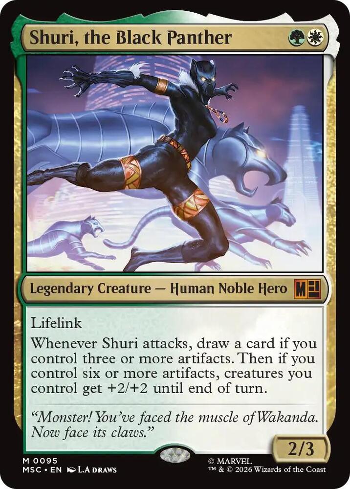 Shuri, the Black Panther (Surge Foil)