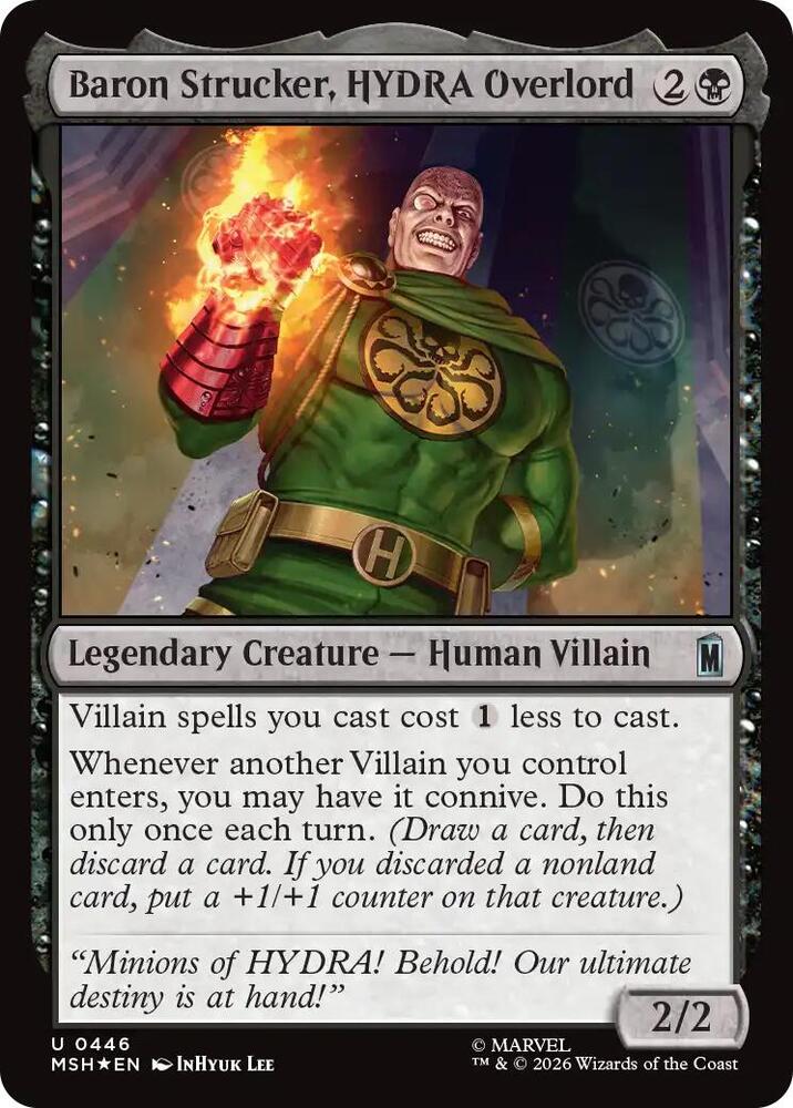 Baron Strucker, HYDRA Overlord (Surge Foil)