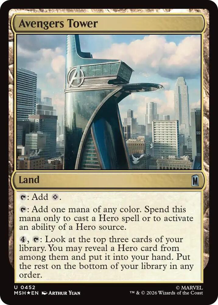 Avengers Tower (Surge Foil)