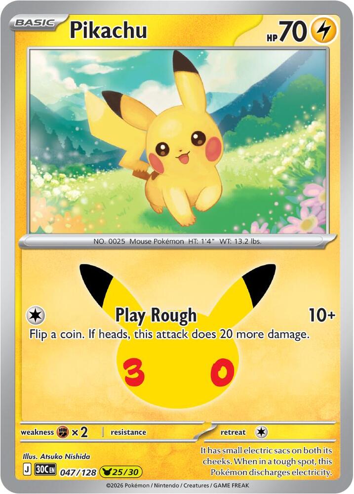 Pikachu - 047/128