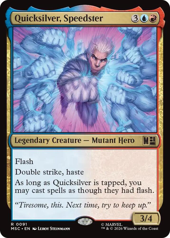Quicksilver, Speedster (Surge Foil)