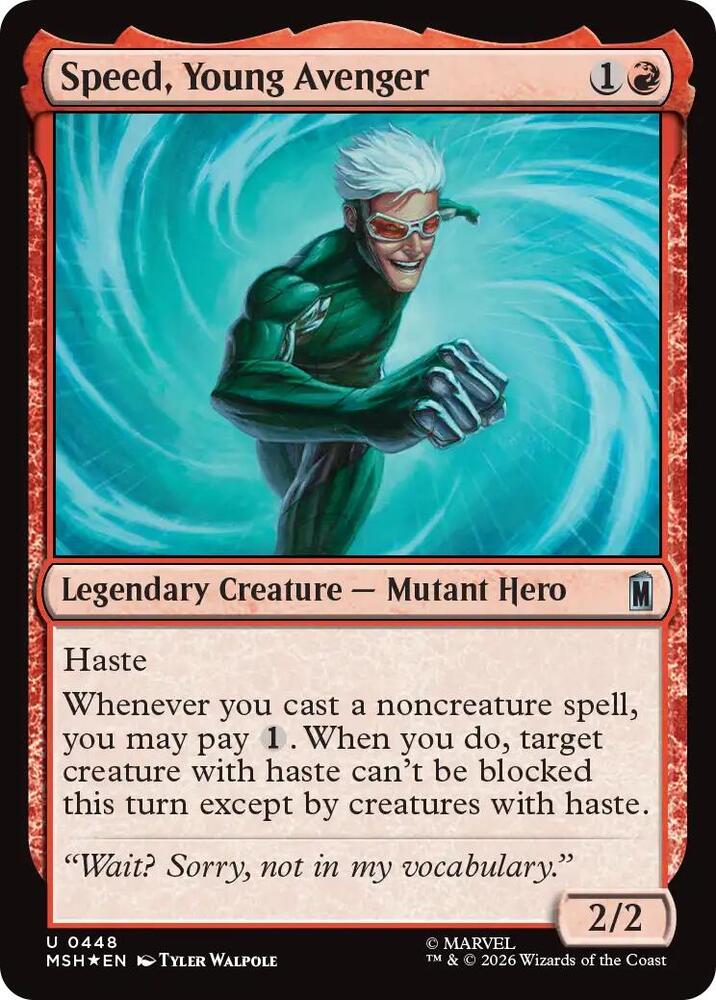 Speed, Young Avenger (Surge Foil)