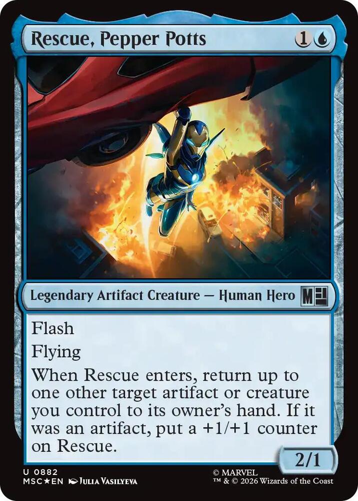 Rescue, Pepper Potts (Surge Foil)