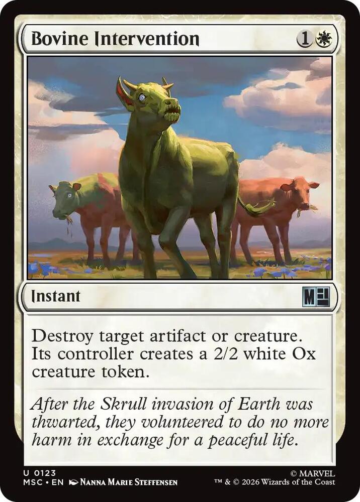 Bovine Intervention (Surge Foil)