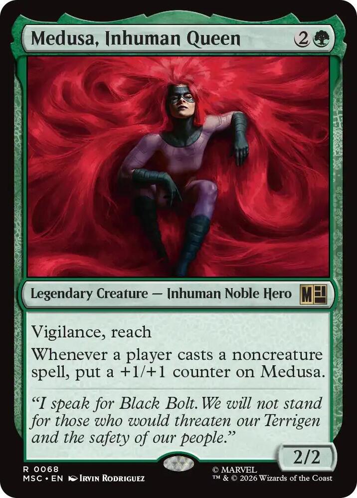 Medusa, Inhuman Queen (Surge Foil)