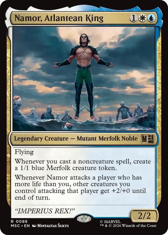 Namor, Atlantean King (Surge Foil)