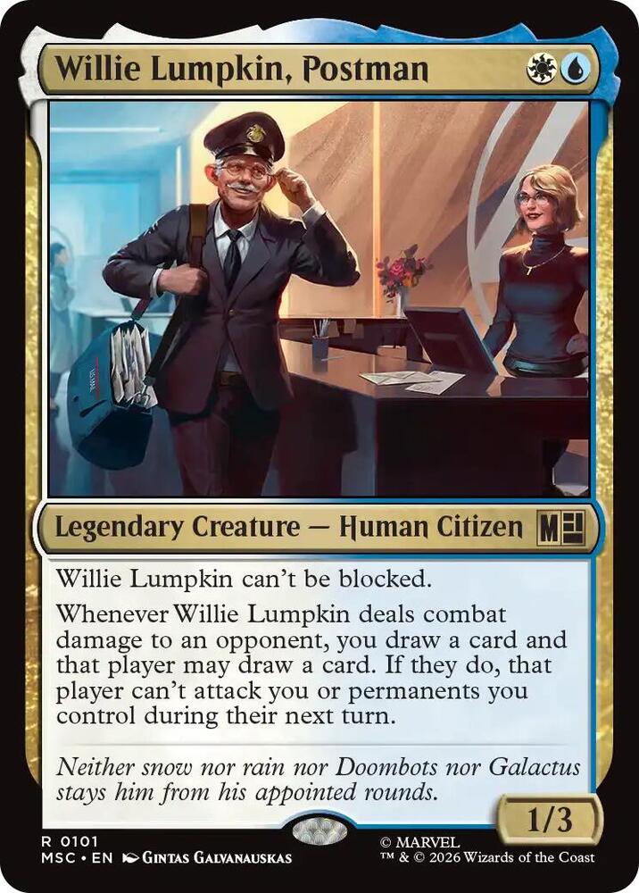 Willie Lumpkin, Postman (Surge Foil)
