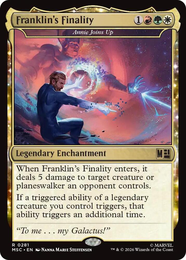 Franklin's Finality - Annie Joins Up (Surge Foil)