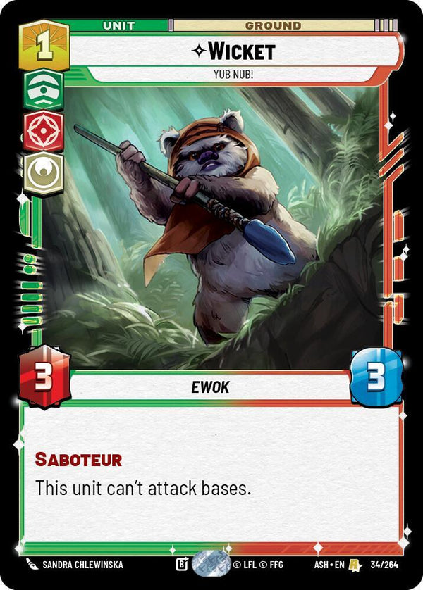 Wicket - Yub Nub! - Star Wars Unlimited
