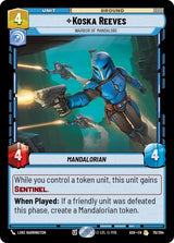 Koska Reeves - Warrior of Mandalore - Star Wars Unlimited