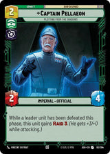 Captain Pellaeon - Plotting from the Shadows - Star Wars Unlimited