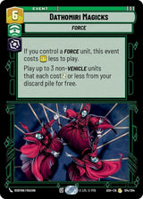 Dathomiri Magicks - Star Wars Unlimited