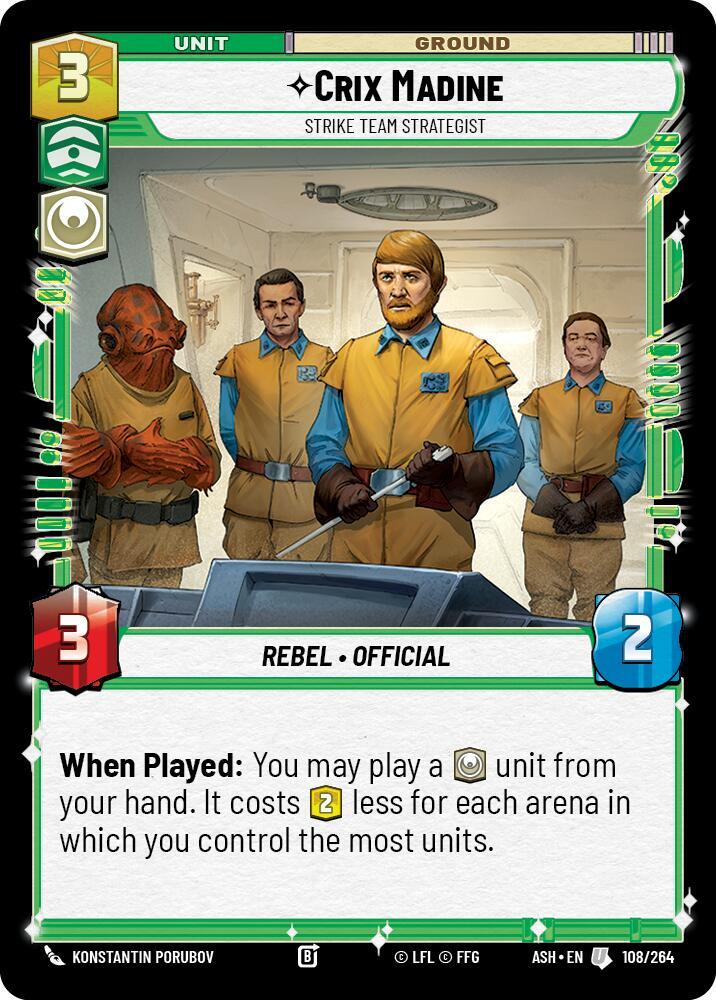 Crix Madine - Strike Team Strategist