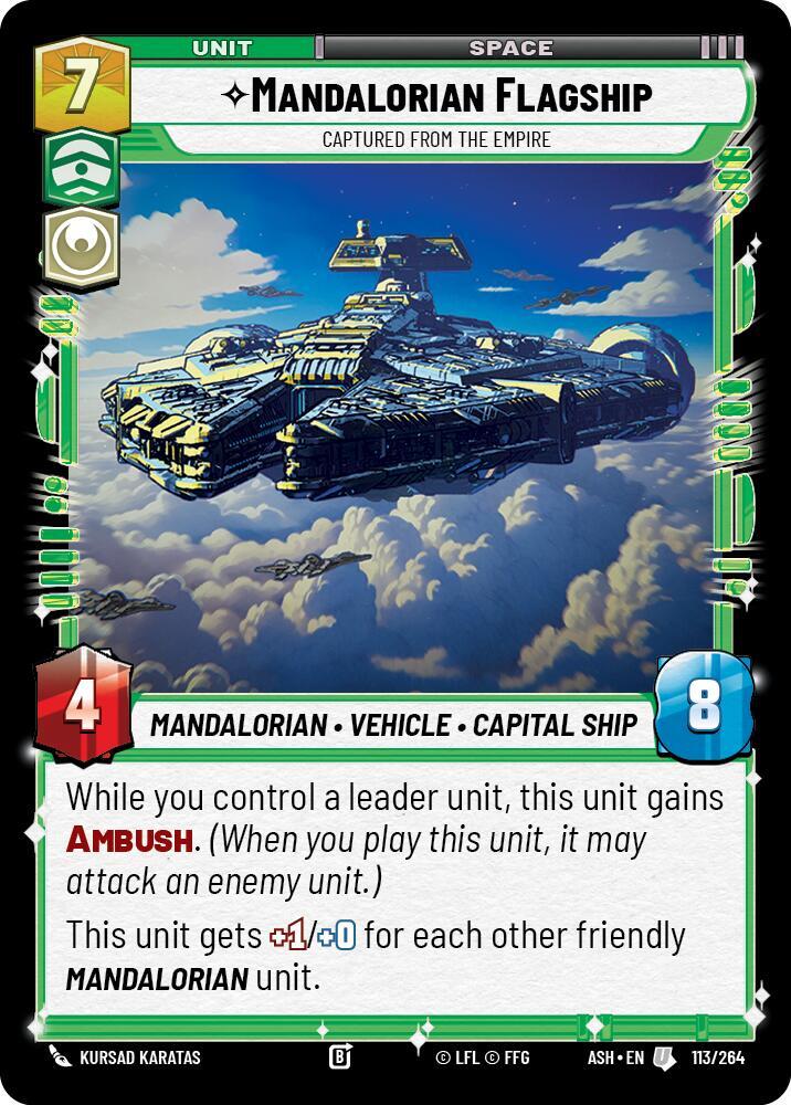 Mandalorian Flagship - Captured from the Empire