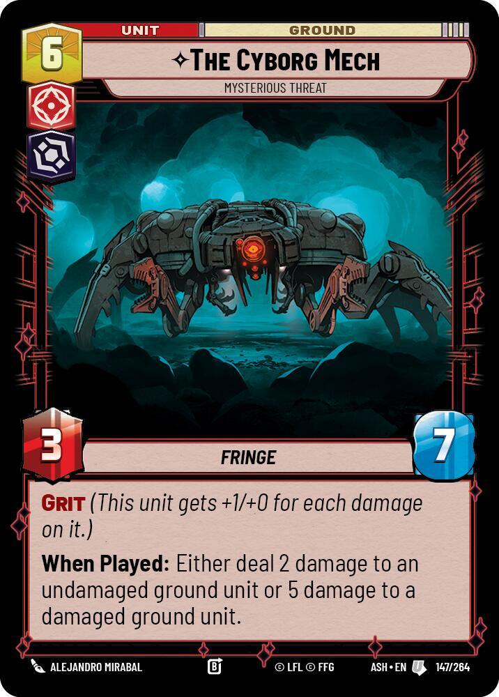 The Cyborg Mech - Mysterious Threat