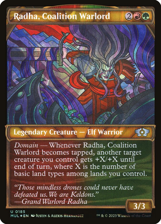 Radha, Coalition Warlord (Halo Foil)