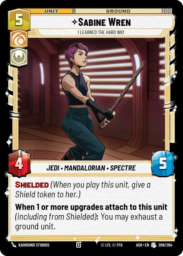 Sabine Wren - I Learned the Hard Way