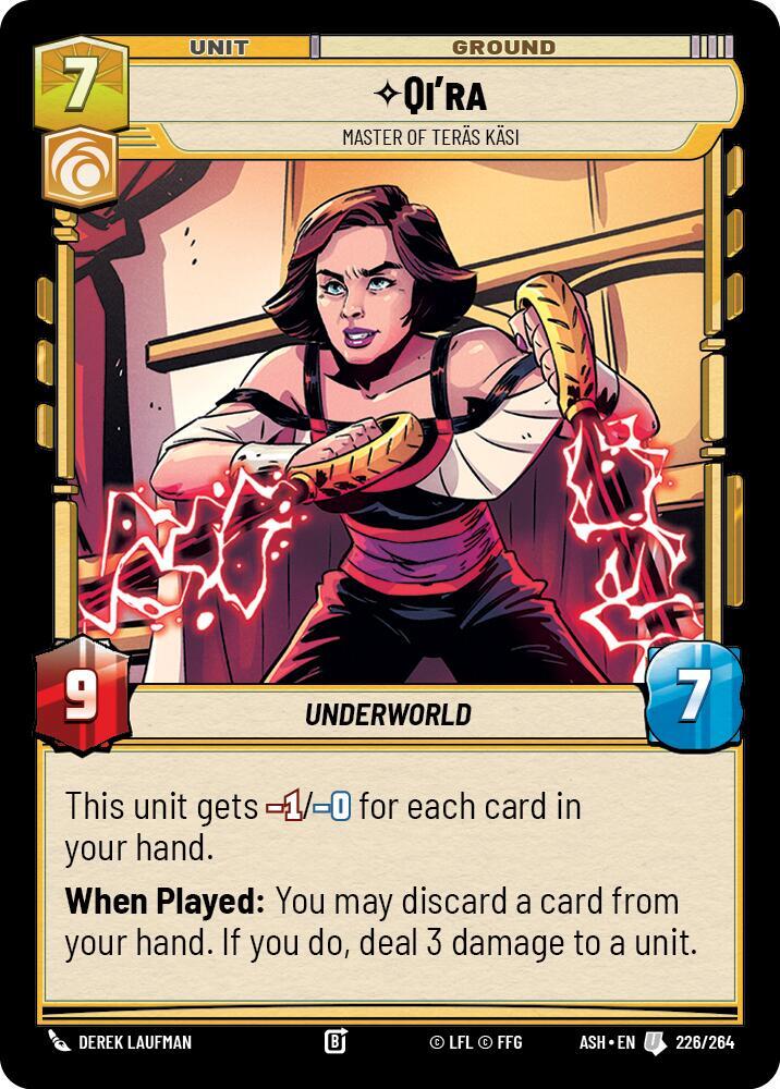 Qi'ra - Master of Teras Kasi