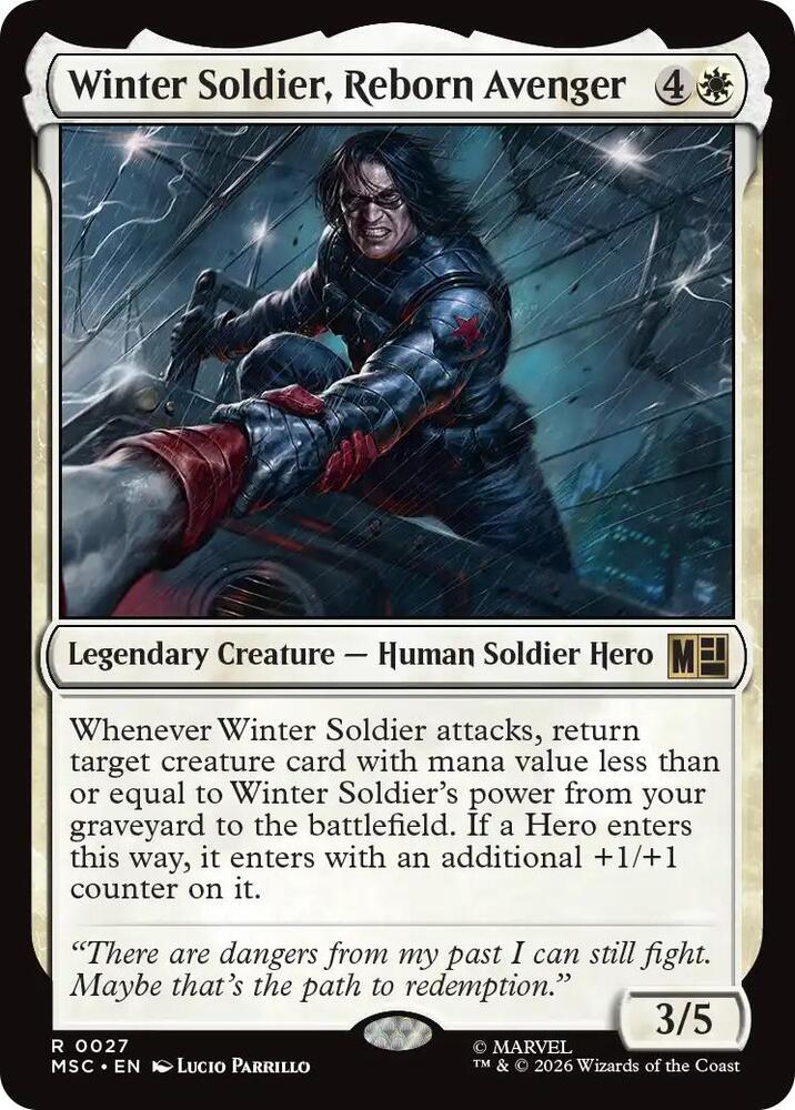 Winter Soldier, Reborn Avenger (Surge Foil)