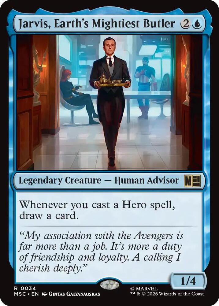 Jarvis, Earth's Mightiest Butler (Surge Foil)