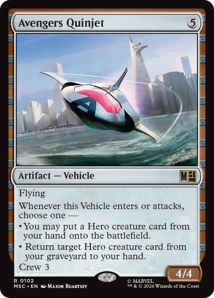 Avengers Quinjet (Surge Foil)