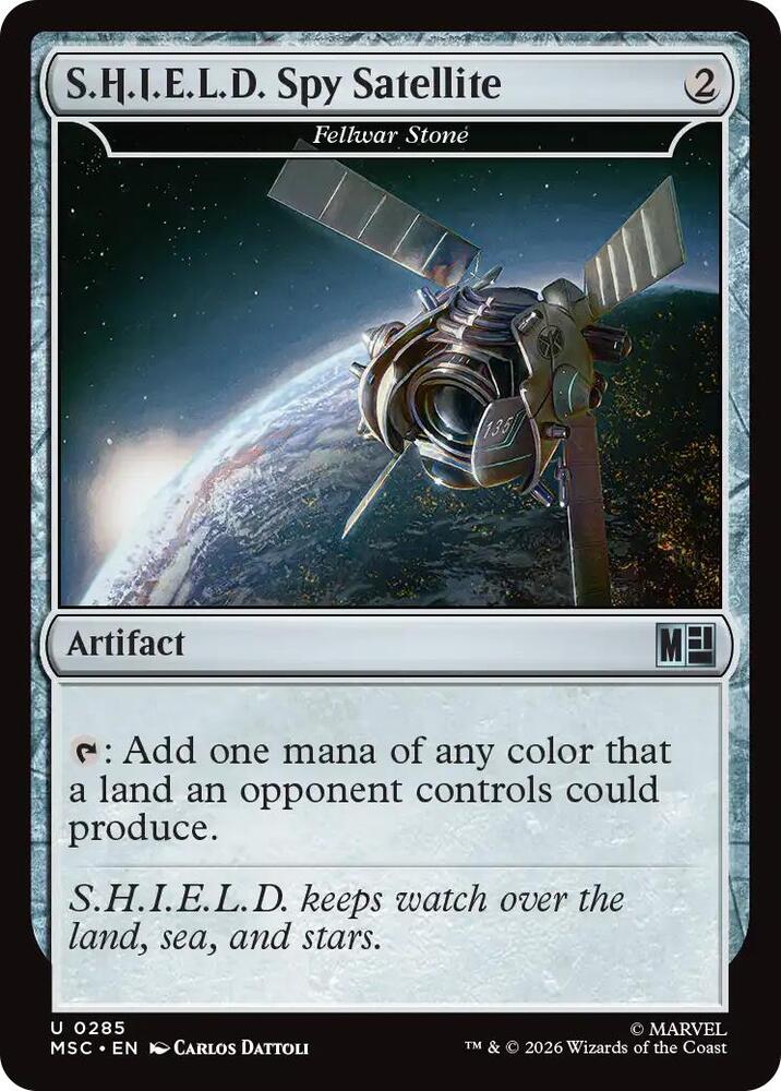 S.H.I.E.L.D. Spy Satellite - Fellwar Stone (Surge Foil)