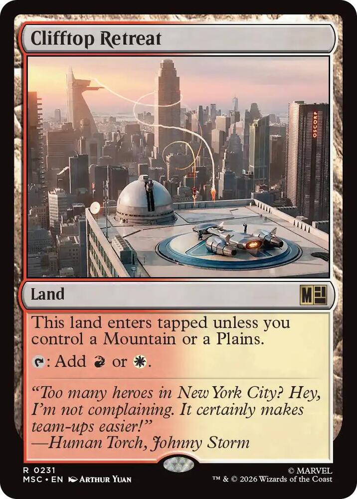 Clifftop Retreat (Surge Foil)