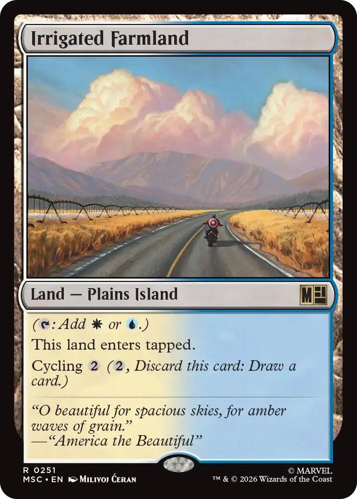 Irrigated Farmland (Surge Foil)