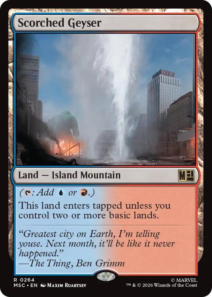 Scorched Geyser (Surge Foil)