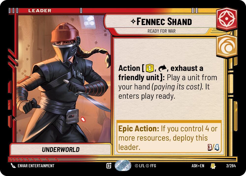 Fennec Shand - Ready for War