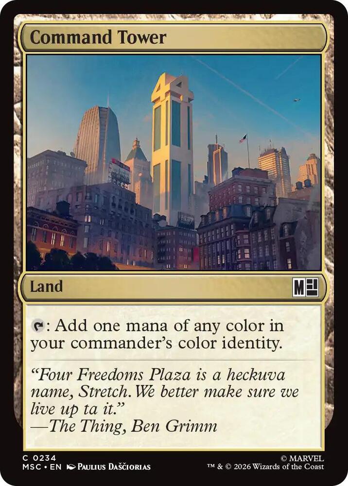 Command Tower (0234) (Surge Foil)
