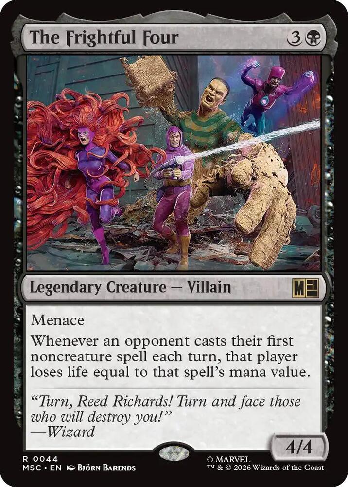 The Frightful Four (Surge Foil)