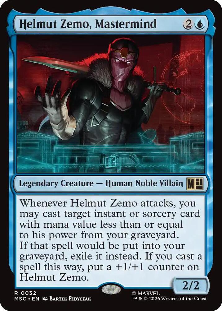 Helmut Zemo, Mastermind (Surge Foil)